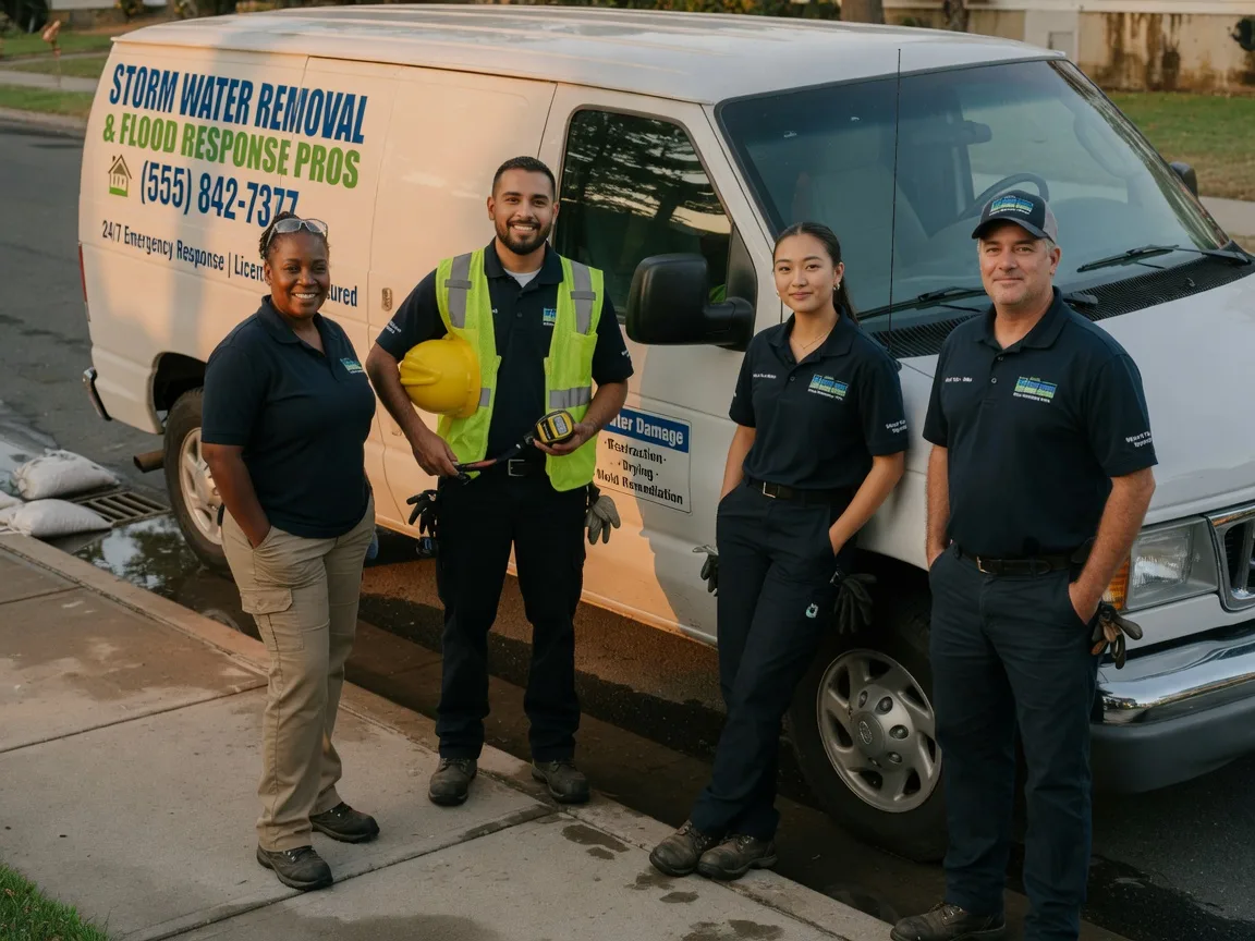 Storm Damage Water Removal company in Belmont, CA